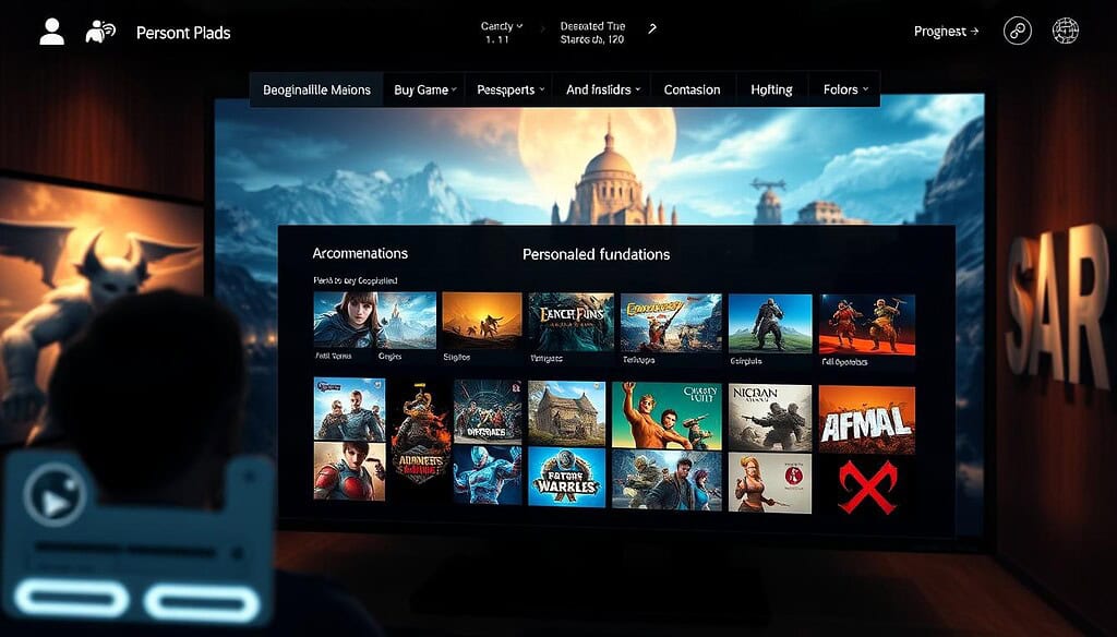 Персонализирани препоръки в игрови платформи