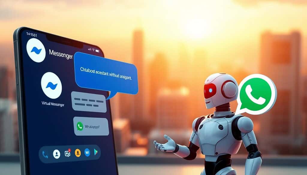 интеграция на чатботове във Facebook Messenger и WhatsApp